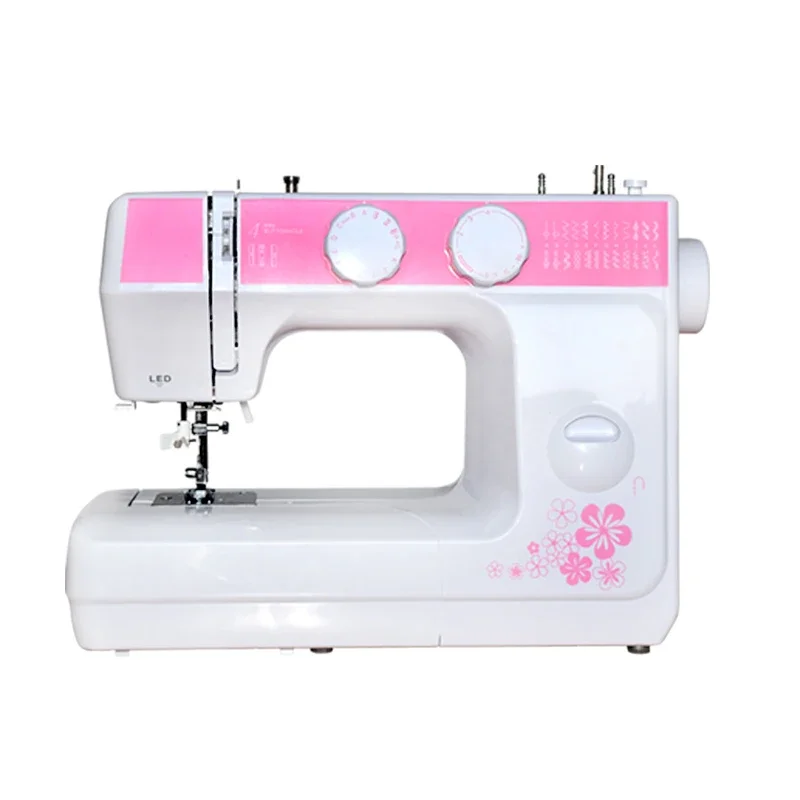 

Original brand newHousehold small silent sewing machine with light for overlocking and backstitching