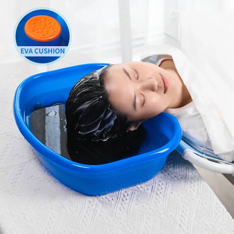 Elderly Basin Portable Shampoo Sink At Home Shampoo Bed The Hairdresser Pregnant Woman Nursing Shampoo Tools Hairdressing