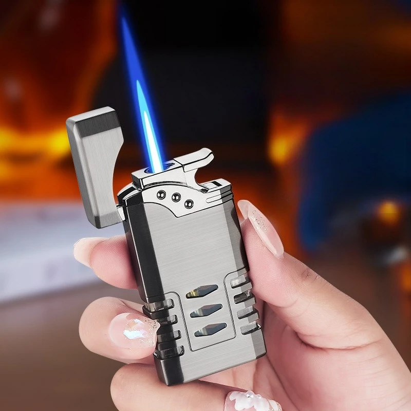 جديد يندبروف نفخ لهب أزرق شحن مباشر سبيكة عالية الجمال أخف هدية لصديقها اكسسوارات السجائر #2