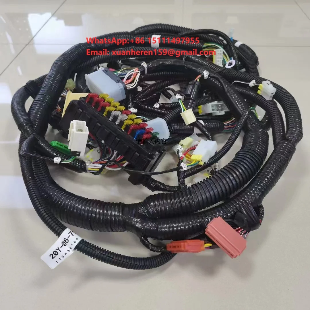 Engine Wiring Harness 207-06-76110 for PC300-8 PC350-8 Excavator 207-06-76111