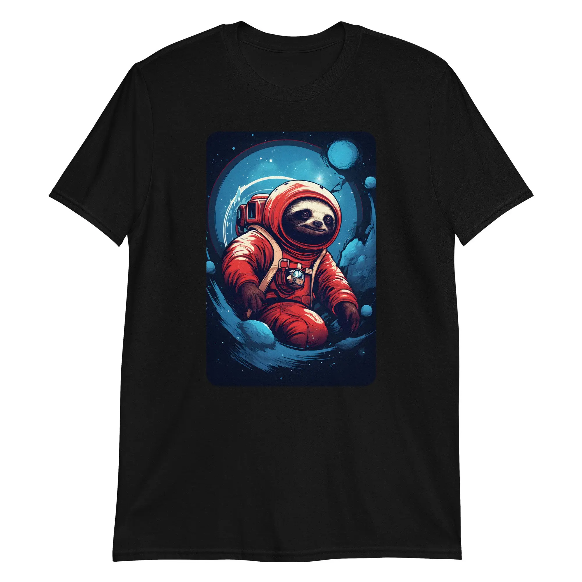 Sloth Astronaut Suit Adventure T Shirt