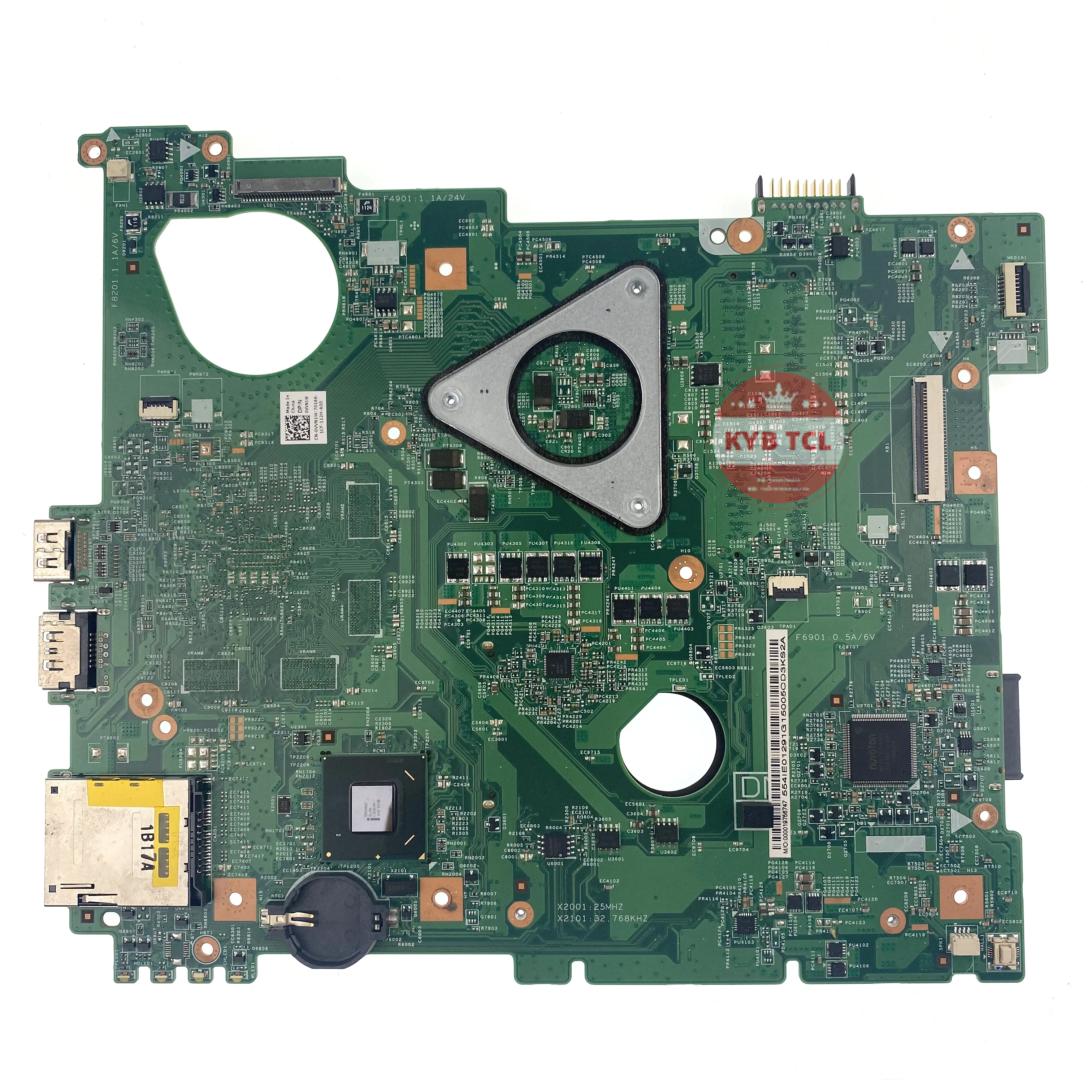 Placa-mãe portátil para Dell Inspiron 15r, N5110, Vostro, V3550, 3550, 0g8rw1, 0y0rgw, 0vn1w, 0mdfkv, hm67, pga989, ddr3