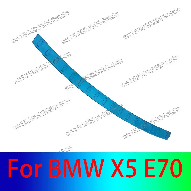 

Rear Bumper Protector Sill Trunk Rear guard Tread Plate cover Trim For BMW X5 E70 2007 2008 2009 2010 2011 2012 2013