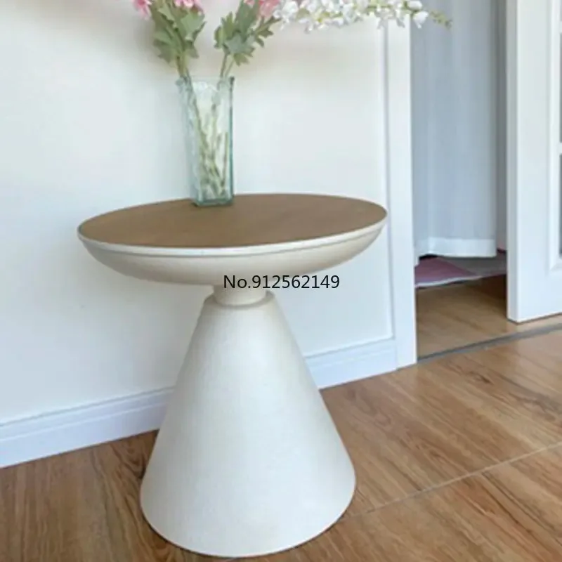 Vintage Corner Round Living Room Minimalist Side Coffee Tables Rustic Small Mesa De Cabeceira Home Furniture طاولات قهوه