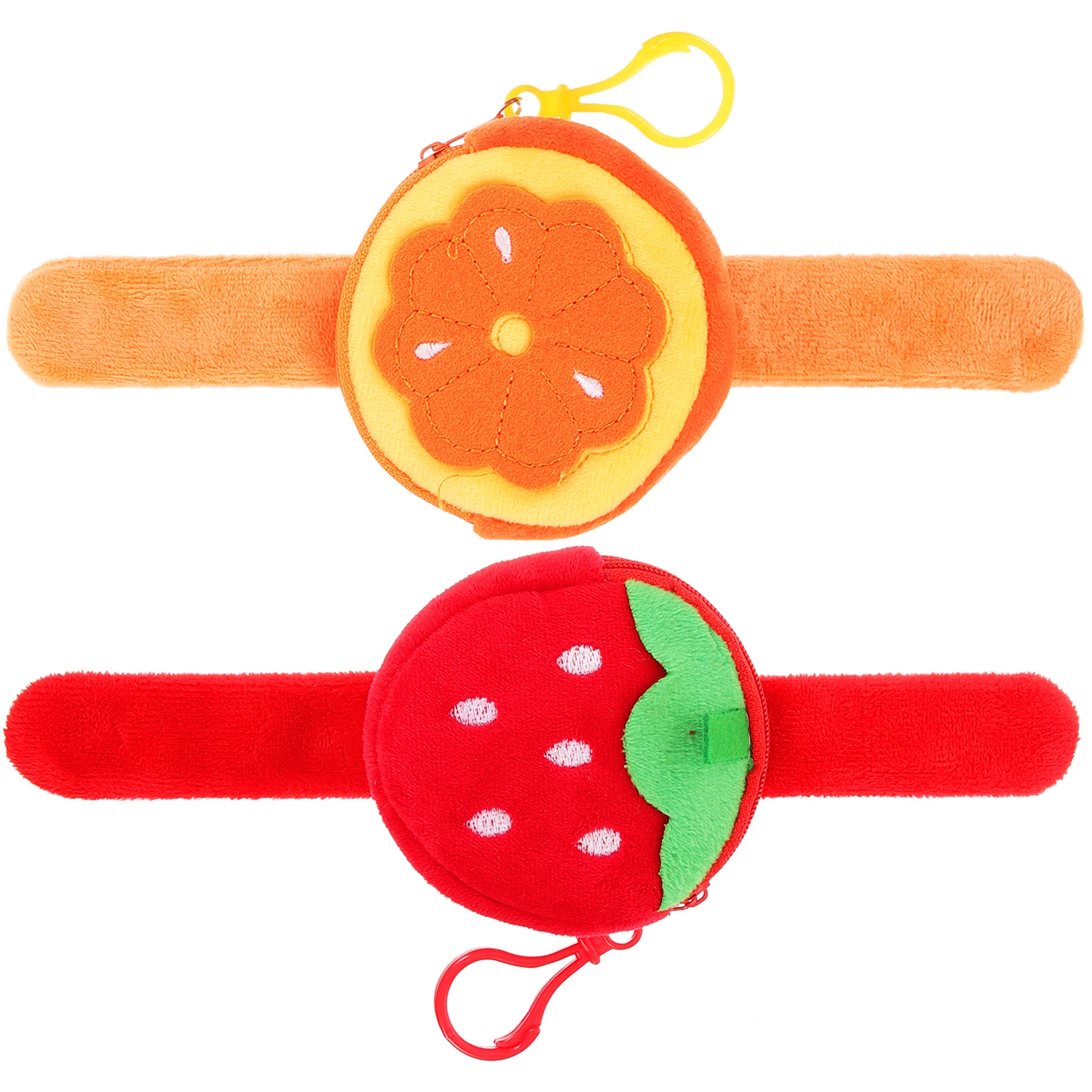 الفراولة السراويل دائرة صفعة سوار الاطفال أساور حزب الديكور معصمه الفاكهة