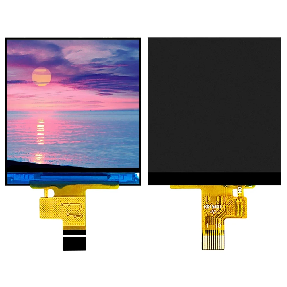 จอแสดงผล TFT 1.54นิ้วโมดูลจอ LCD RGB แบบอนุกรม240*240 10PIN ปลั๊กอิน ST7789V2ชิปไดรเวอร์