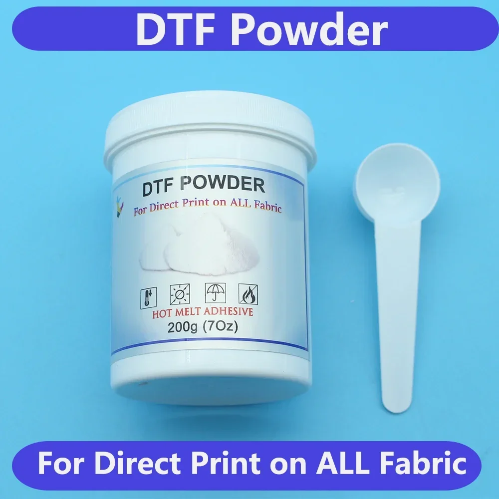 DTF Powder Hot Melt Adhesive Powder Transfer Printing TPU Glue Powder Crumb for Direct To Film Printing on All Kinds of Fabric