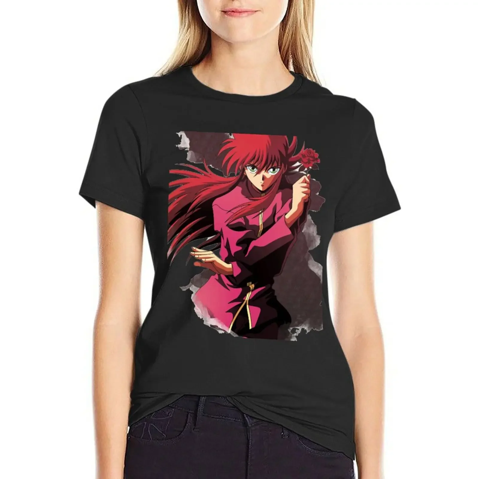 

Kurama T-Shirt vintage clothes customizeds plus sizes tees tops for Women