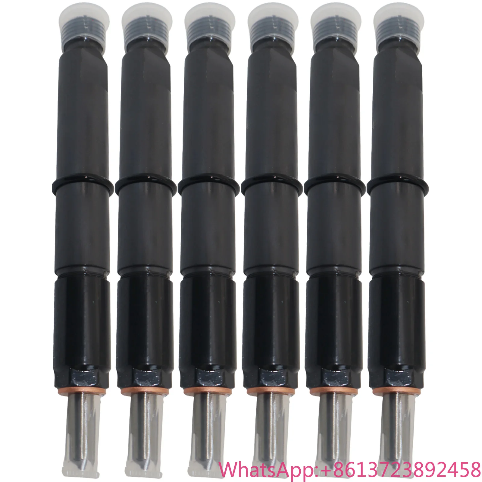 

6PCS Fuel Injector 20460098 VOE20460098 For Volvo D6D Engine EC160B EC180B EC210B EC290B EW145B EW160B EW200B Excavator Loader