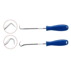 2pcs Oil Seal Screwdrivers Set O-Ring Seal Gasket Puller Remover Pick Hooks Repair Tools For Car Engineers Technicians Hoobyists