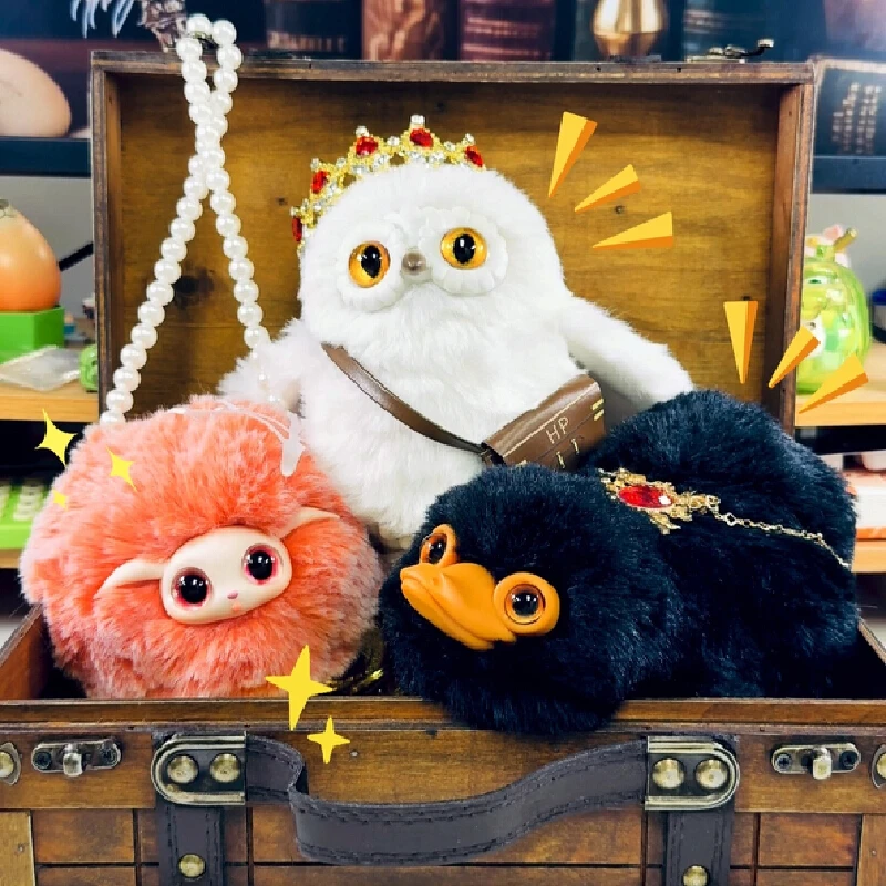 

Подлинная серия Findjoy-Гарри Поттер, фантастические звери, слепая коробка, милая кукла Niffler, украшение для рабочего стола, подарки на день рождения