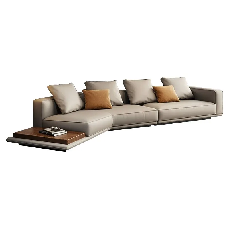 Horizon sofa, Italian minimalist big concubine corner living room large apartment special-shaped arc designer