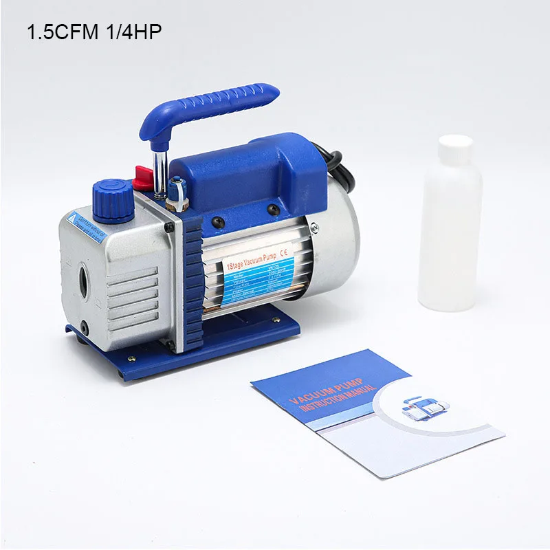 U50 1.5-5CFM Refrigerant Vacuum Pump Kits Refrigeration 1/3 1/4 for Household Air Conditioning