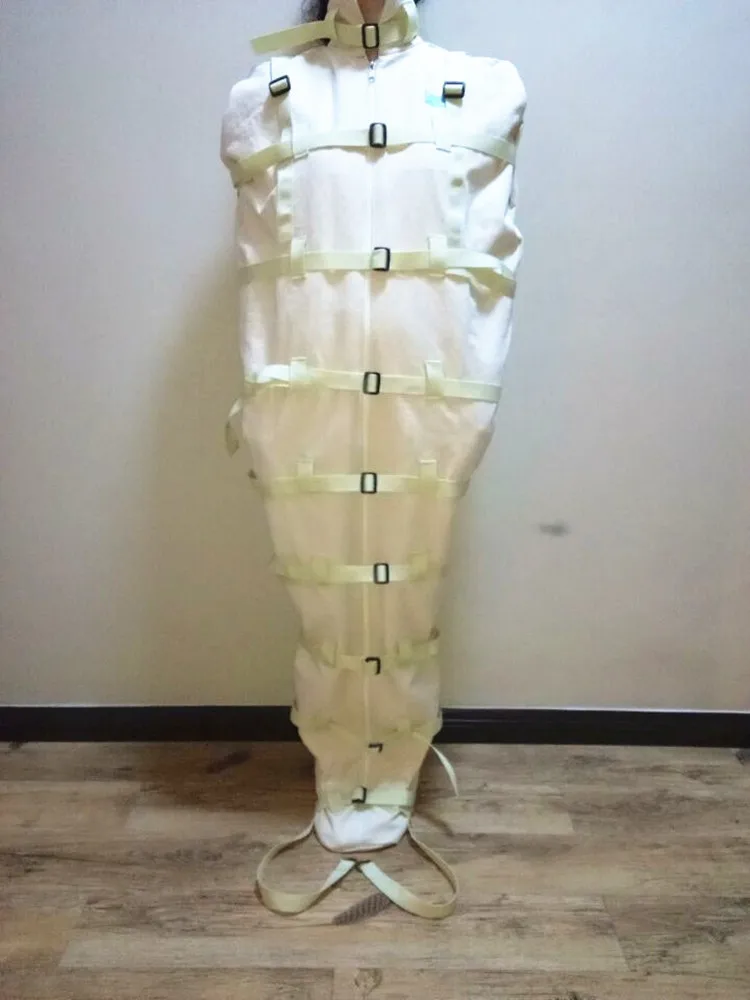 Yuqilin restraint clothes mental mania clothes one piece of nursing supplies protective medical use Patient posey jacket