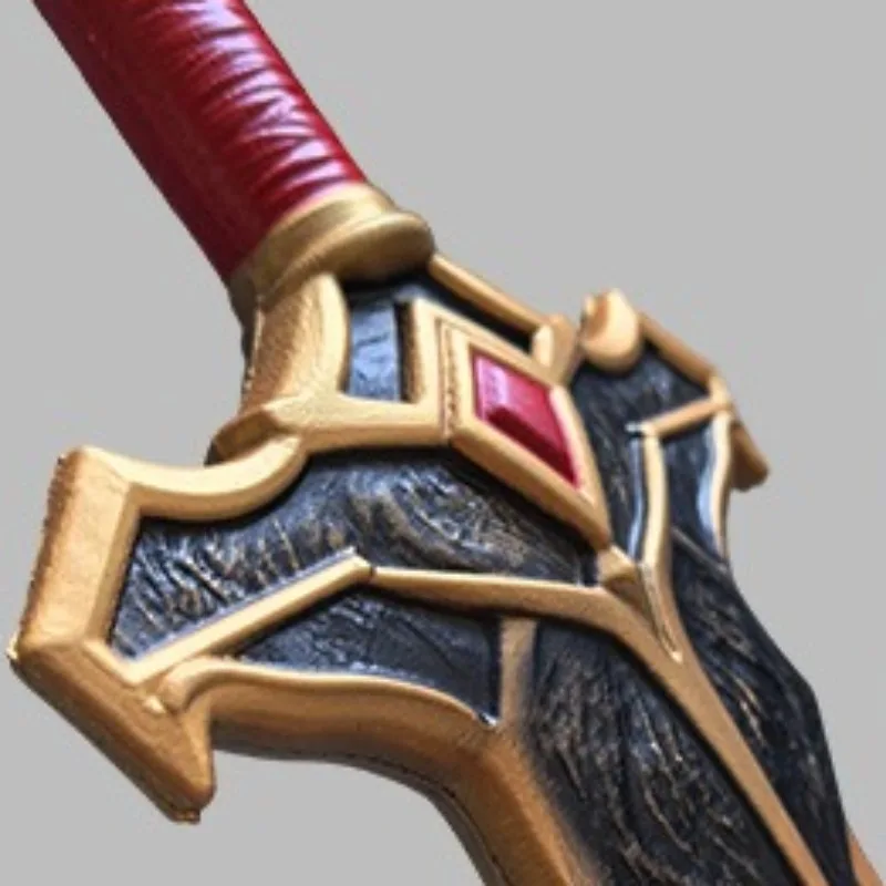 60 cm/23.62in Samurai Zwaard PU Middeleeuwse Spel Randapparatuur Cosplay Praktijk Collectible Feestartikelen Ornamenten Geschenken Outdoor Speelgoed