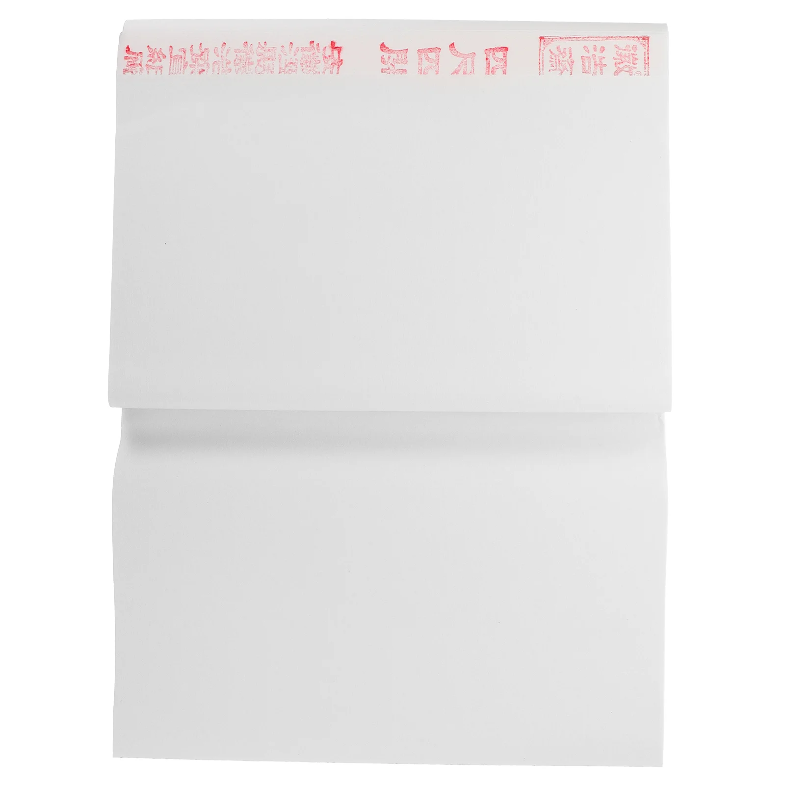 

100 Sheets Thick Chinese Calligraphy Practice Paper Blank Durable Xuan Paper for Ink Painting and Writing Use Letter Supply