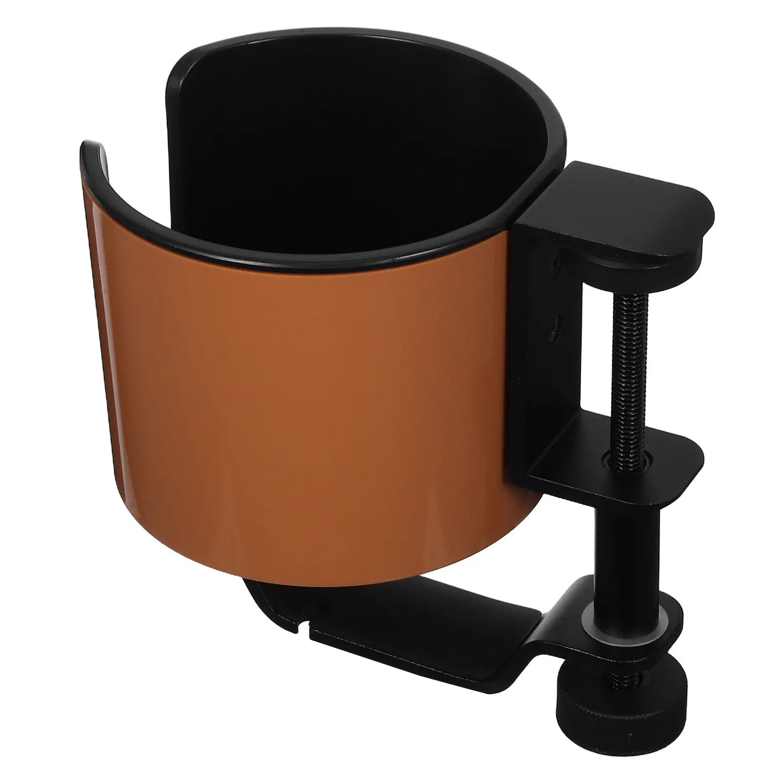 

Держатель для кружки двойного назначения с вращающимся крючком-зажимом для наушников и напитков, органайзер под стол для офиса и игр