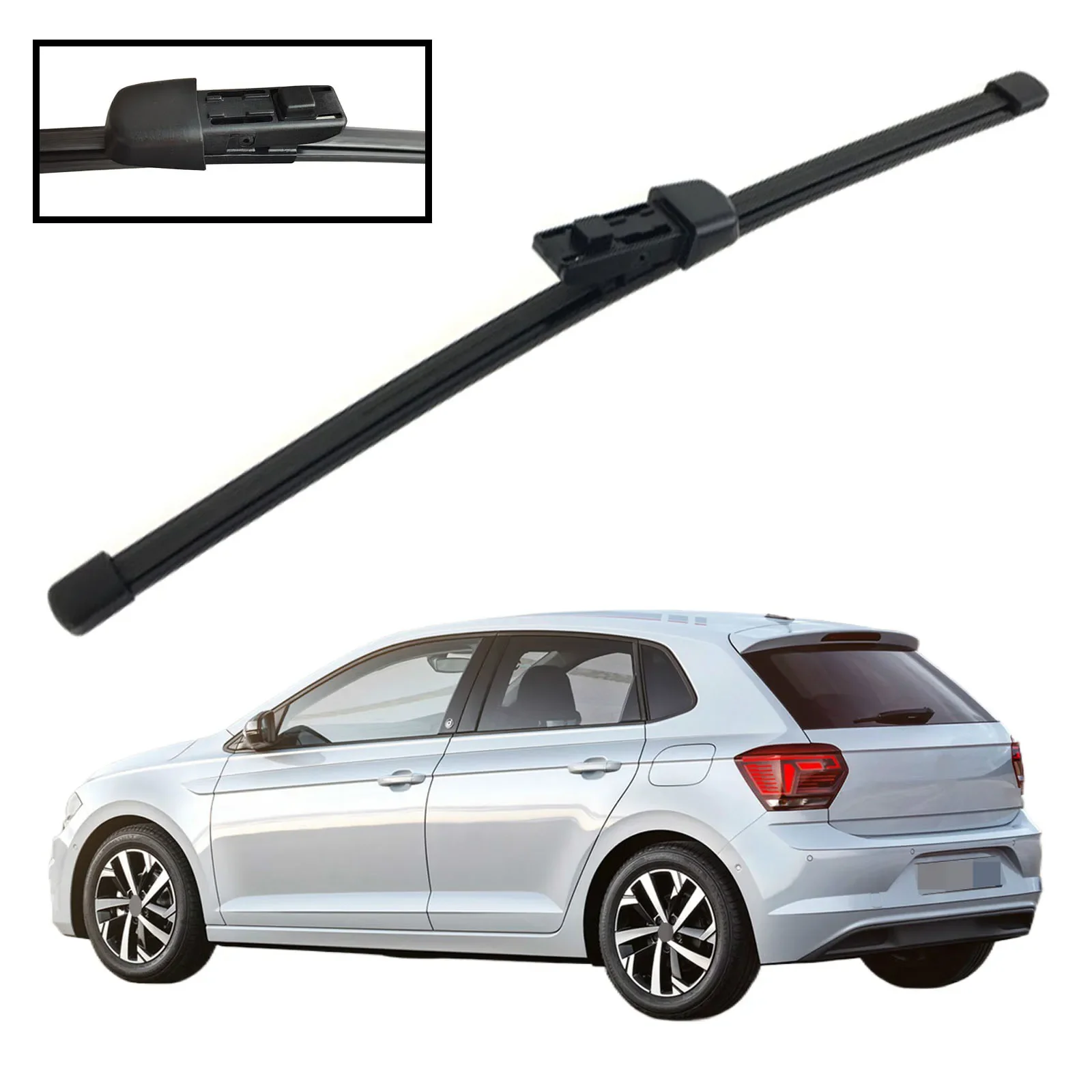 

11" Rear Windshield Windscreen Washer Wiper Blade For VW Polo 7 AW BZ 2017-2023 Car Accessories Accsesories