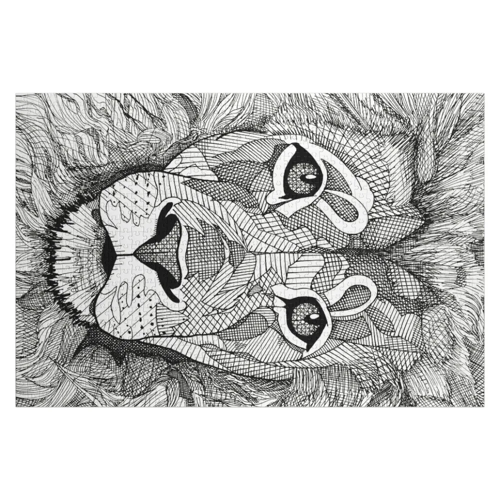 Lion puzzle Jigsaw Puzzle Personalized Name Personalised Name Personalized Gifts Personalised Jigsaw Puzzle