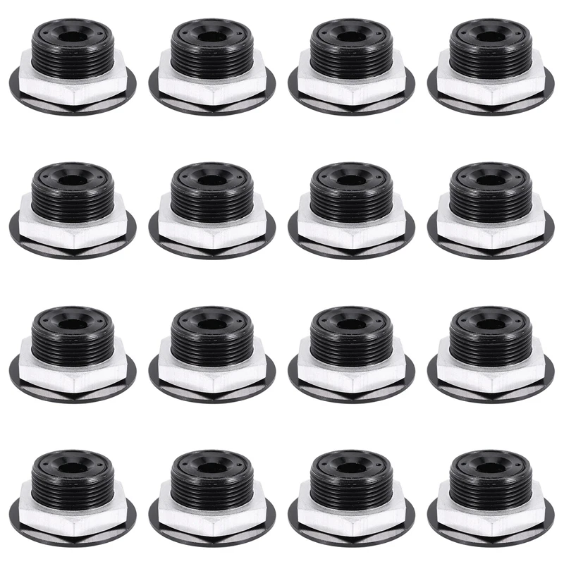 

16X Push Button Quick Release Car Hood Bonnet Latch Pin Lock Bumper Clip Black