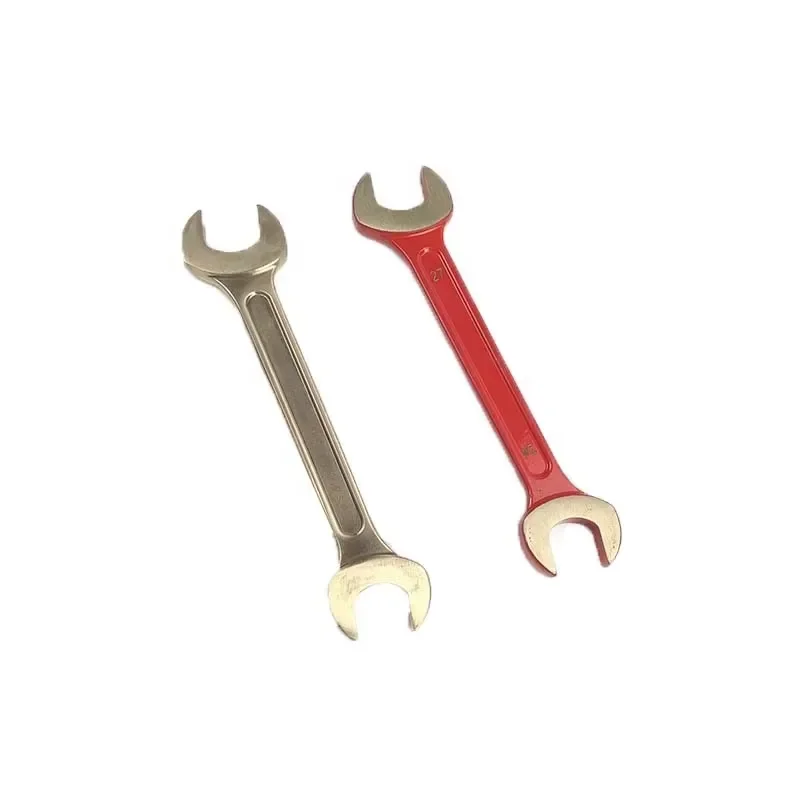 5.5-32mm Double Open End Wrench 13 Tooth Adjustable Aluminum Bronze Non Sparking Explosion Proof Metric Hand Tool