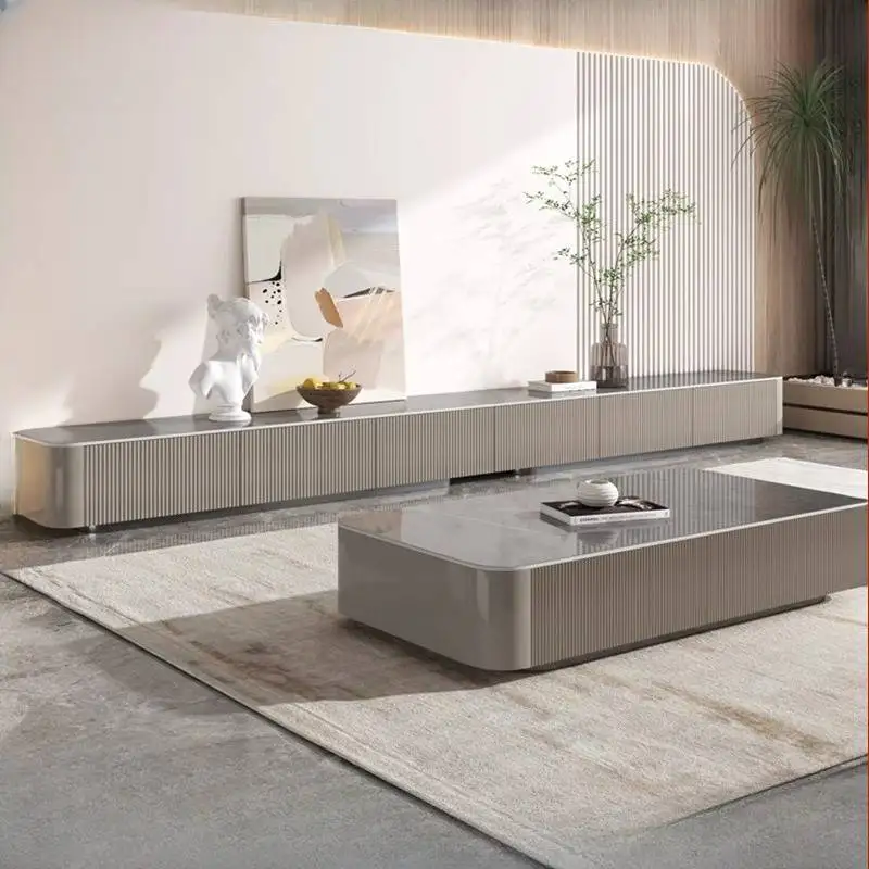 

Drawer Italian Design Coffee Table Gray Vintage Marble Nordic Coffee Table Modern Luxury Hallway Meuble Salon Furniture Home