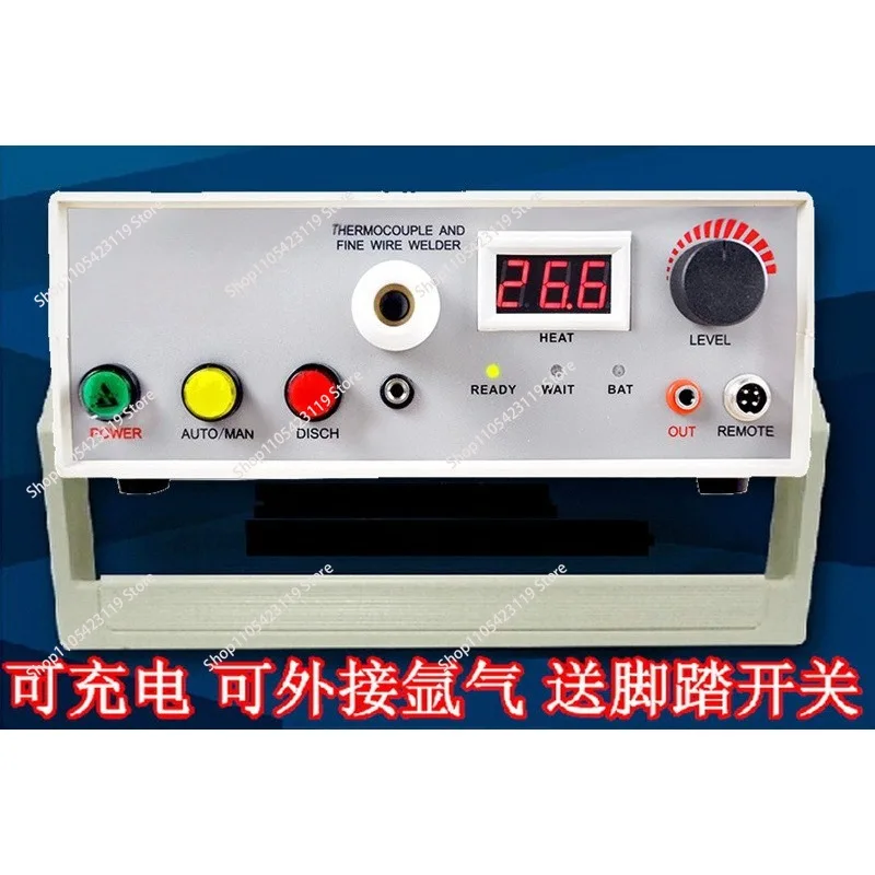 TL-WELD Thermocouple Spot Welder Rechargeable Thermocouple Wire Welding Machine with Argon Contact Function