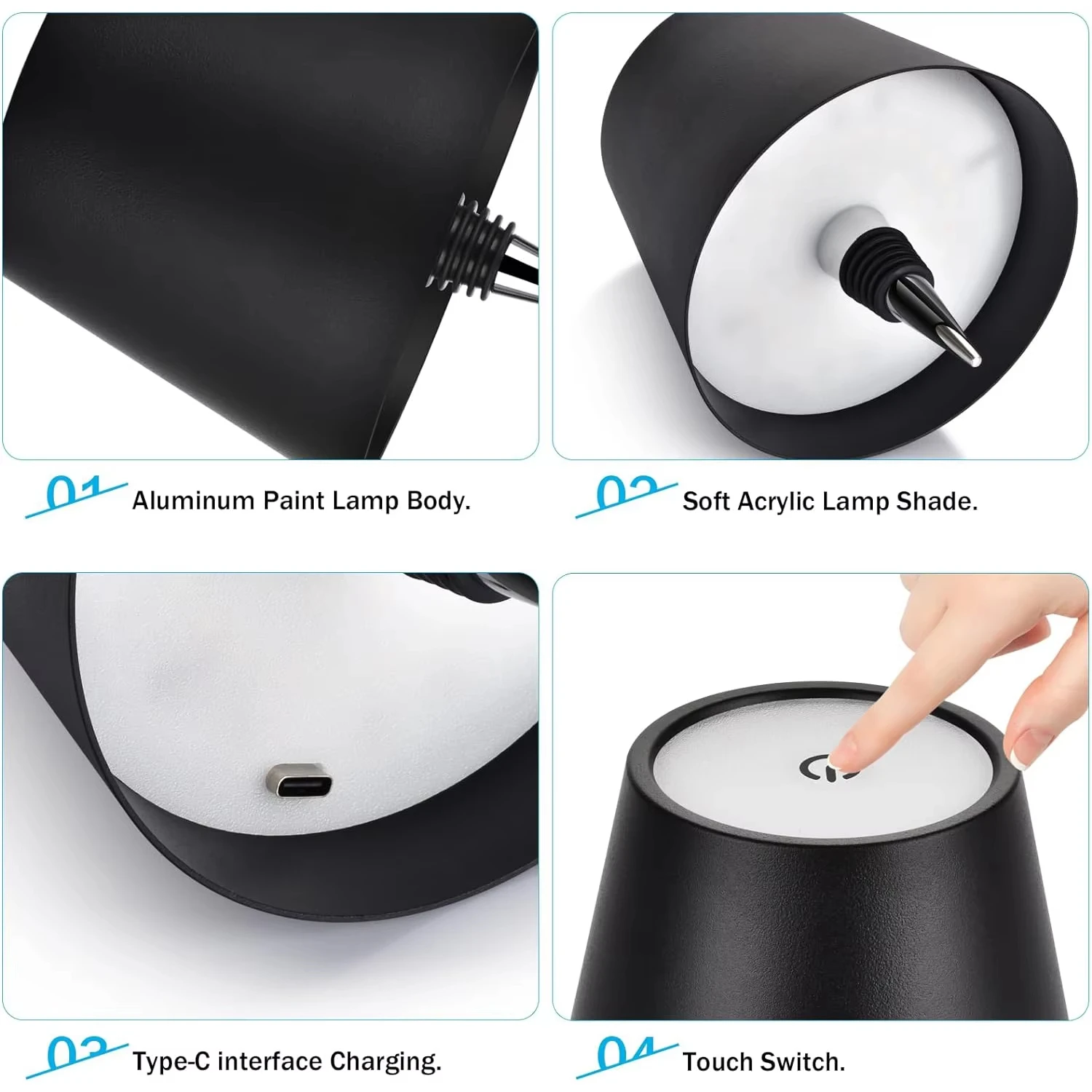 LED ワインボトルライト三色調光可能な USB プラグインリビングルーム寝室スタディルームバー屋内装飾周囲光