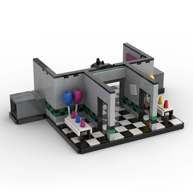NEW 755PCS MOC Creative Model Five Nights At Freddy S 2 Office Fnaf DIY Ideas Assembly Building Blocks Birthday Gift Display Set