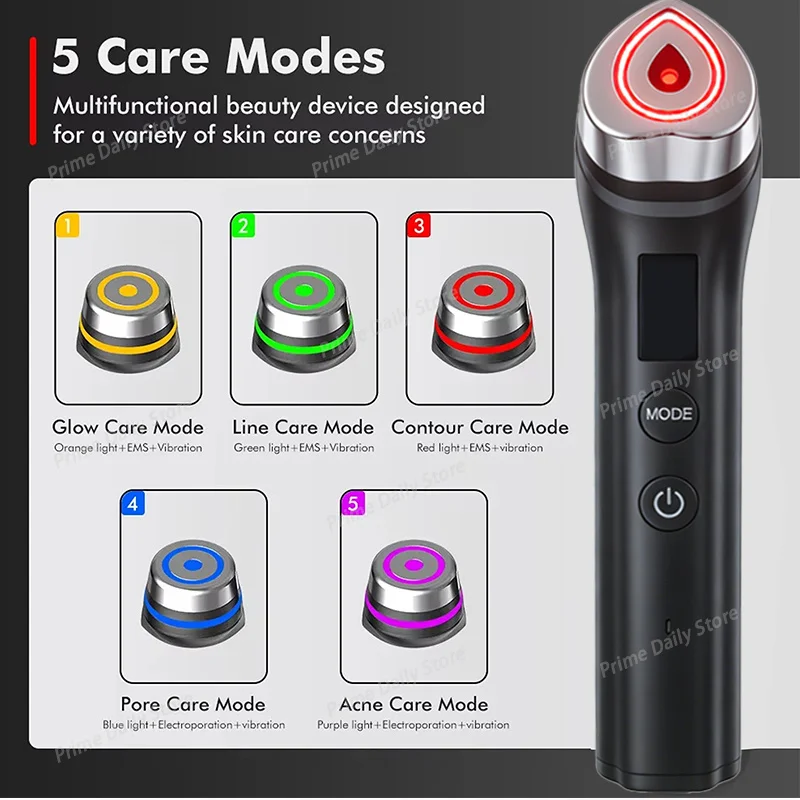 Booster H Skin Care Facial Home Beauty Device Facial Skin Care Tools Anti Aging Microcurrent Lift Face Care Therapy
