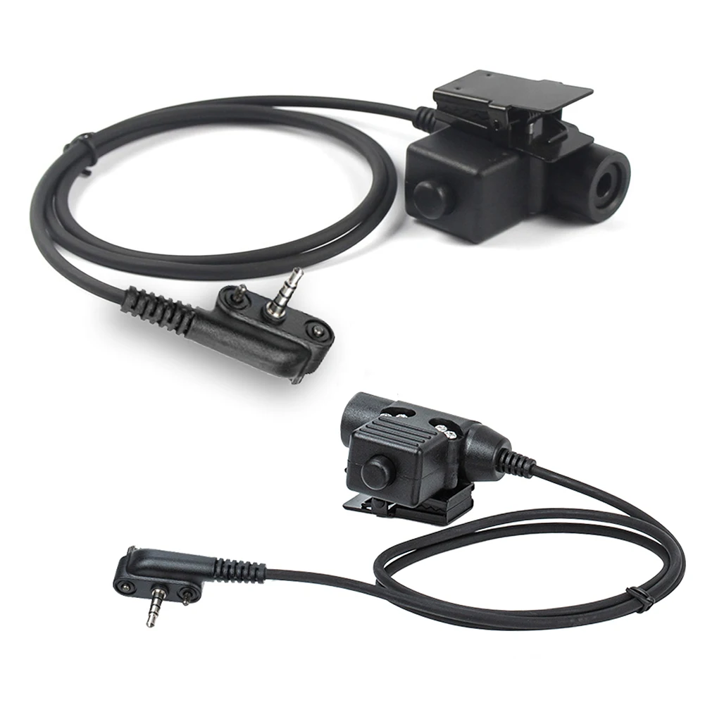 

Headset Adapter U94 PTT Cable Plug Walkie Talkie U94 PTT Adapter U94 PTT Adapter Cable for Vertex VX-160 VX-180