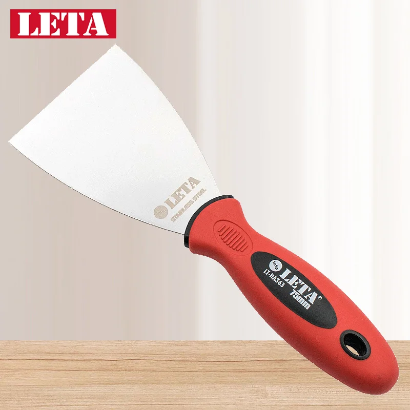 

Leta 3-inch plastic handle putty knife, shovel, cleaning knife