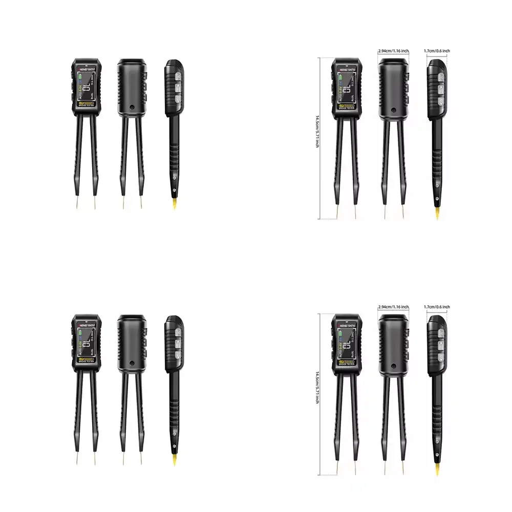 

Цифровой измеритель LCR (мультиметр-мост) для умного тестирования SMD-компонентов: высокоточный измеритель сопротивления, емкости, диодов и индуктивности