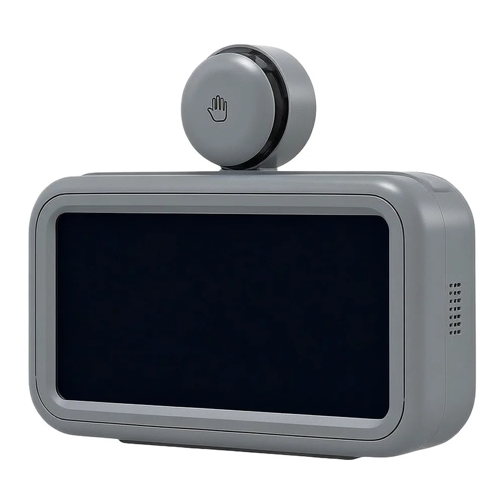 Shower Phone Holder Waterproof Suction Cup Mount with Adjustable Telescopic Arm and for hd Touchscreen Compatibility
