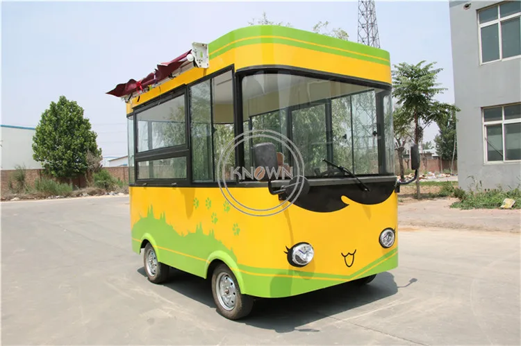 شاحنة طعام مقطورة عربة طعام مخصصة كهربائية أو بدون طاقة