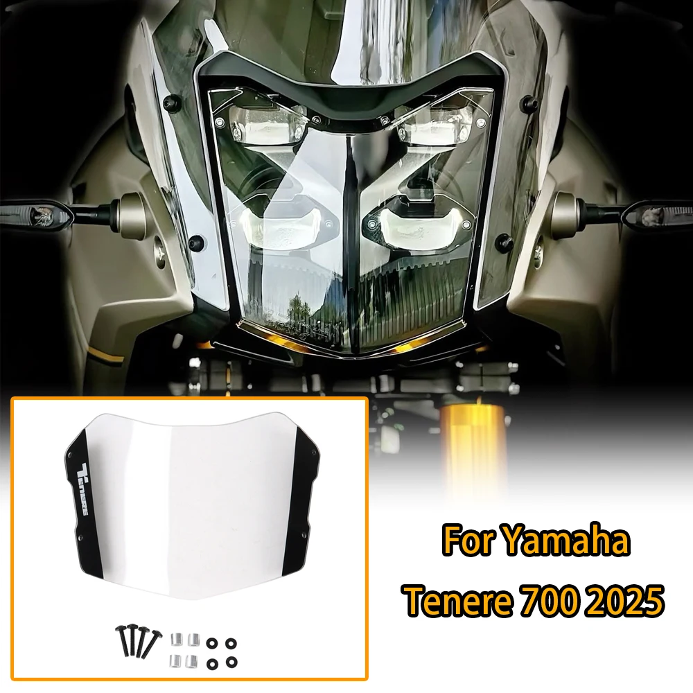 

Защитная защита для фар для Yamaha Tenere 700 2025 — прочный аксессуар для защиты от столкновений, аксессуар для мотоцикла