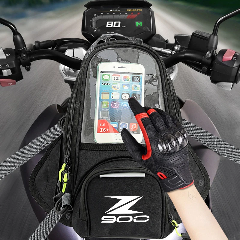 

Motorcycle New Multifunctional Mobile Phone Navigatio Tank Bag For Kawasaki Z900 Z 900 2017 2018 2019 2020 Accessories