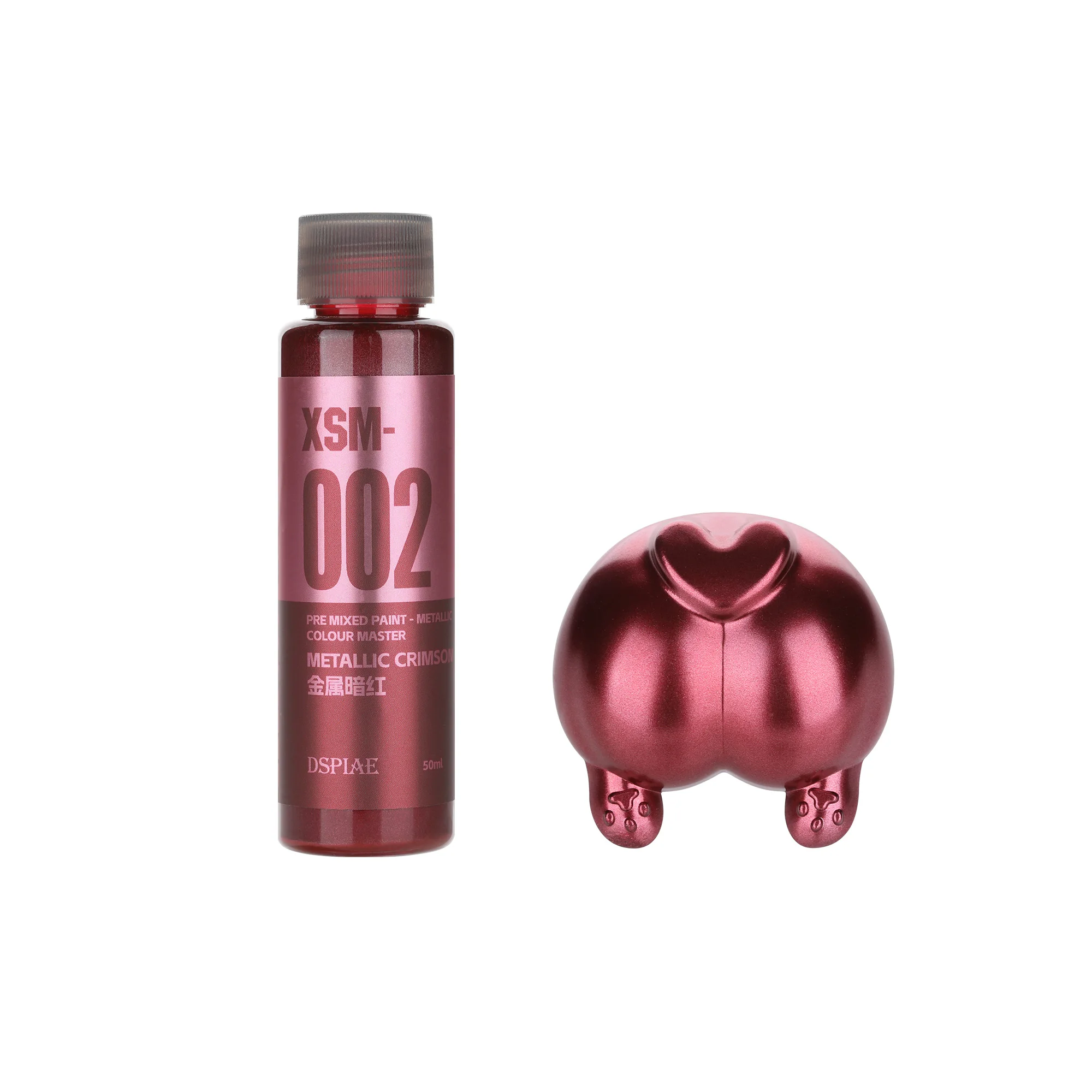DSPIAE XSM Serie 50ml Wasserbasierte Vorgemischte Metallic-Farbe für Gunpla-Modell Sprühen Handmalerei Hobby DIY Zubehör – Detail 8