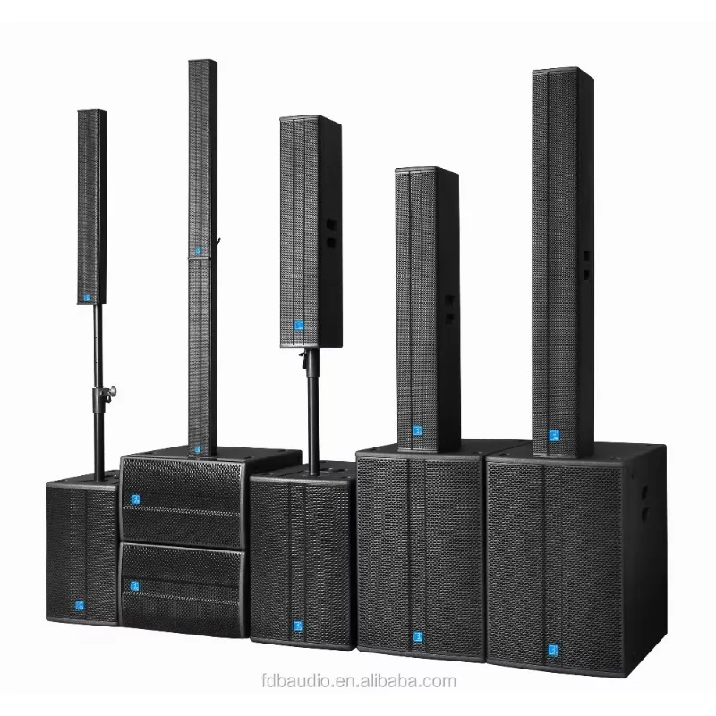 Professional Neodymium Long Throw Column Array Speaker