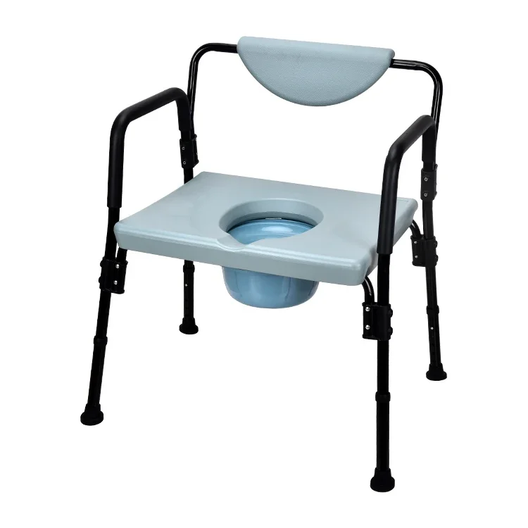 Silla de ducha portátil para personas obesas, inodoro, más barato de fábrica