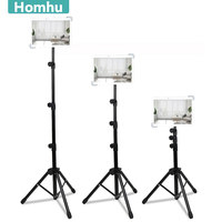 Foldable Floor Tablet Tripod Stand Mount for iPad Samsung Lenovo Huawei Xiaomi Universal 7 - 15 Inch Tablet Holer 360 Rotating