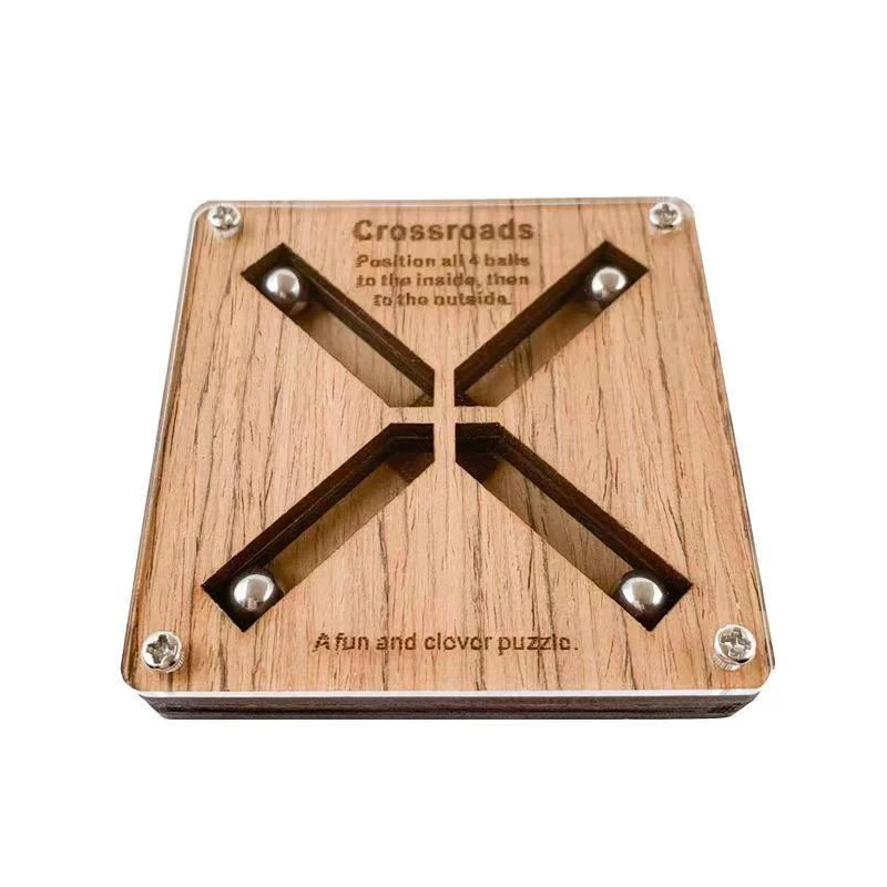 Very Difficult Crossroad Puzzles for Adults Kids Labyrinth Maze Gifts Brain Training Focus Games Fun Challenges Educational Toys