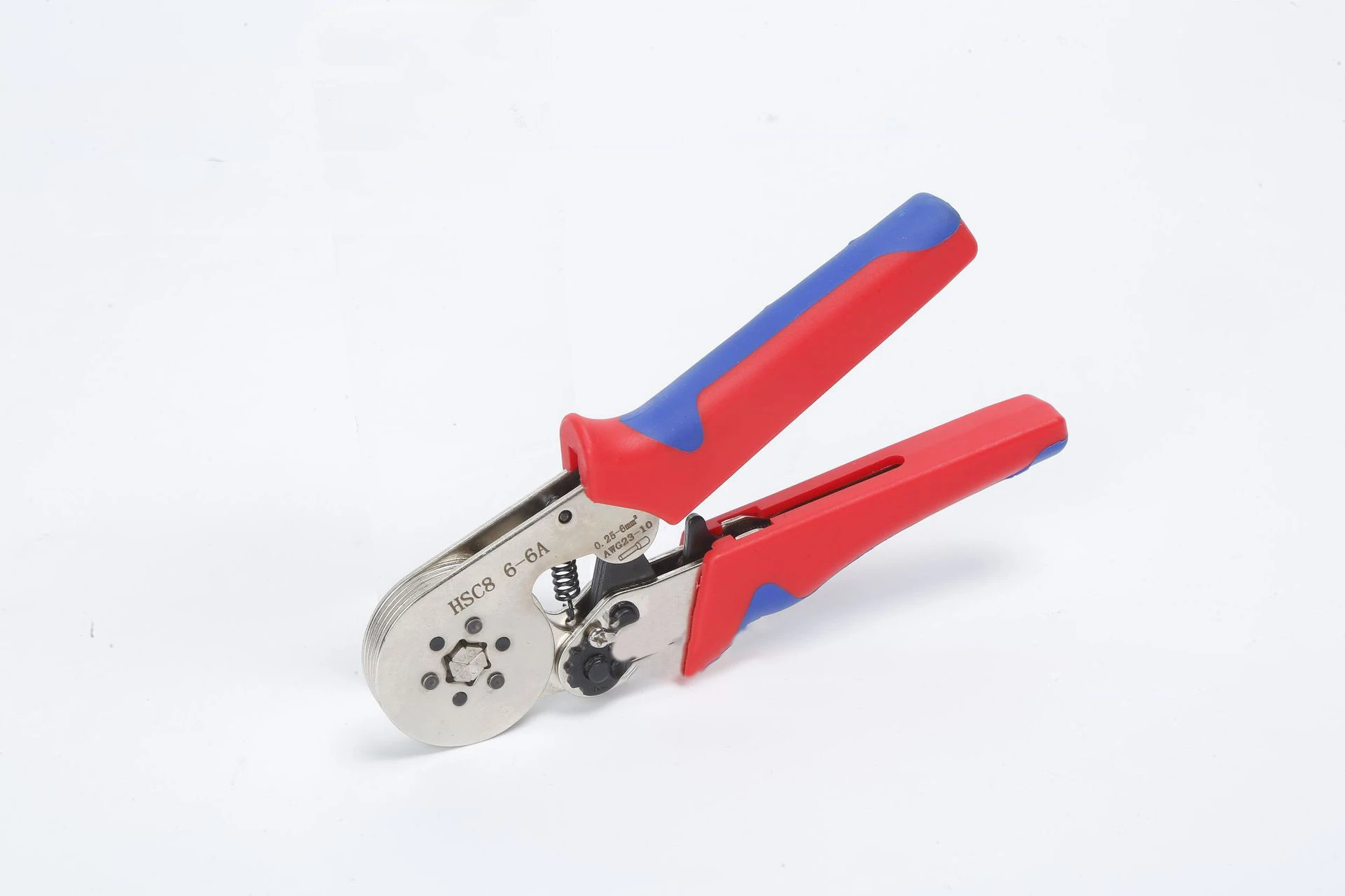 

Для обжимных клемм для проводов, инструмент для ремонта электрических цепей, инструмент для обжима наконечников HSC8 6-4/6-6, электрические обжимные клещи