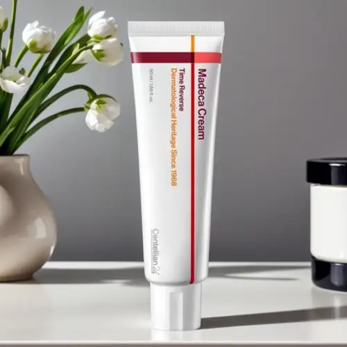 Imagen 2 del producto Crema de colágeno para mejorar la piel seca, crema hidratante antienvejecimiento, crema hidratante avanzada de rápida absorción, cuidado coreano de la piel