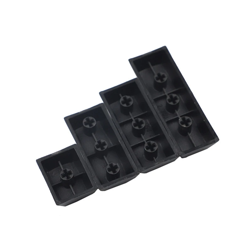 4 teclas PBT Keycap XDA barra espaciadora convexa 1.25U 2U 2.25U 2.75U sin grabado para cubierta llave carácter único para