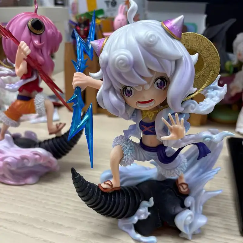 Nuovo Spy×Family Anya Forger Cos Monkey D Luffy Decorazioni Collezione di ornamenti per il desktop Figura anime Regali giocattolo da collezione