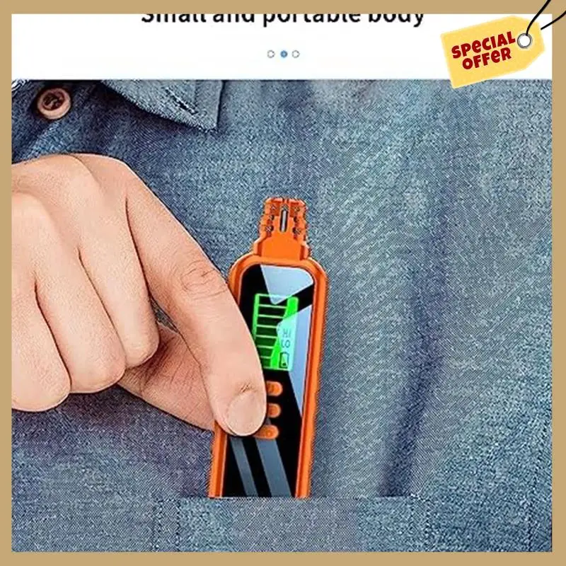 Stable Performance-1 PCS Portable Natural Gas Detector Alarm Sound Methane Hexane With LCD Screen 2 AAA Batteries For Home A