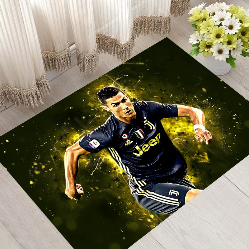 

Football Star R-RonaldoS CR7 Door Mat Entrance Doormat Non-slip Washable Kitchen Carpet Living Room Hallway Rug Door Mats Decor