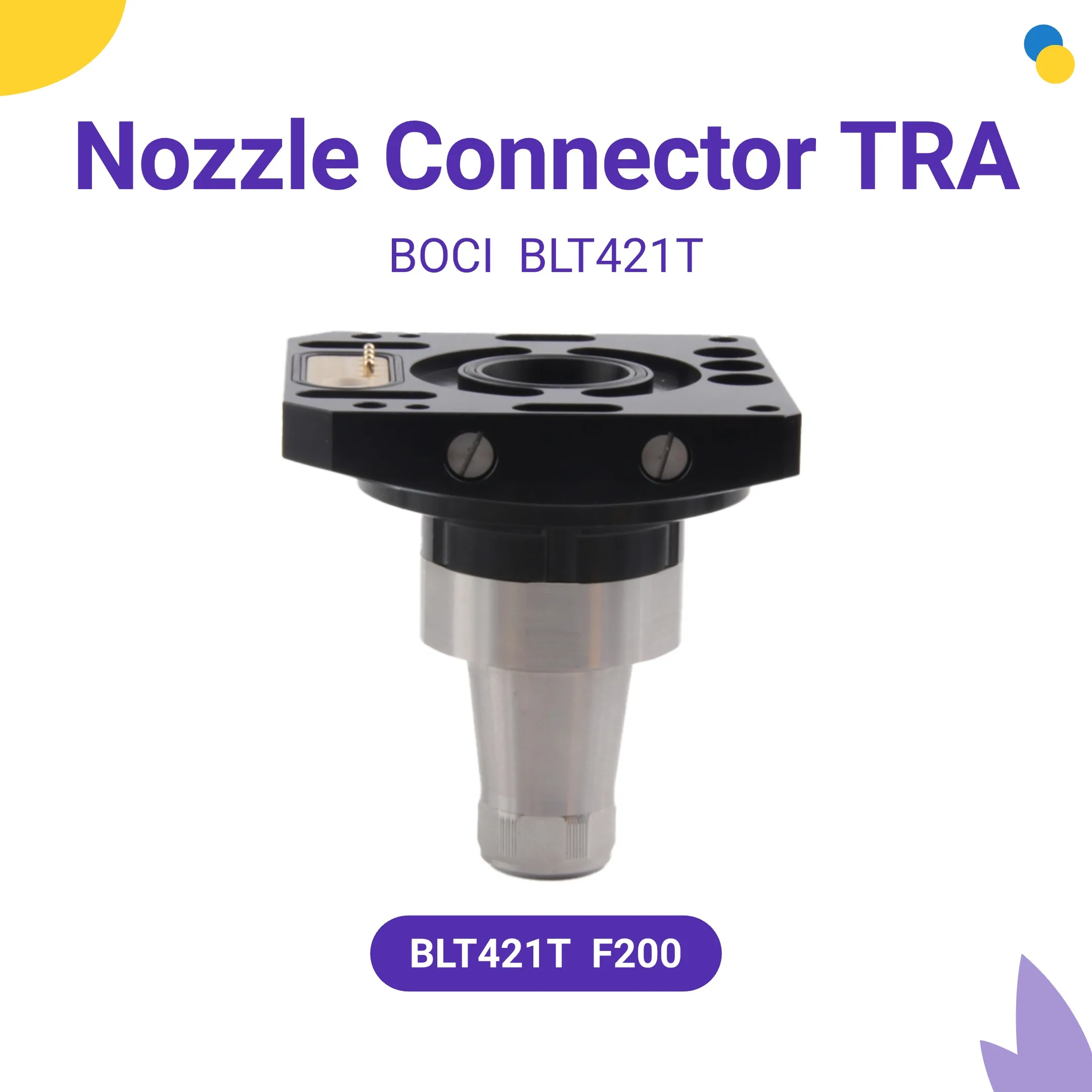 Разъем лазерного сопла BOCI BLT421T TRA F200 для волоконной лазерной машины BOCI BL461 FL200