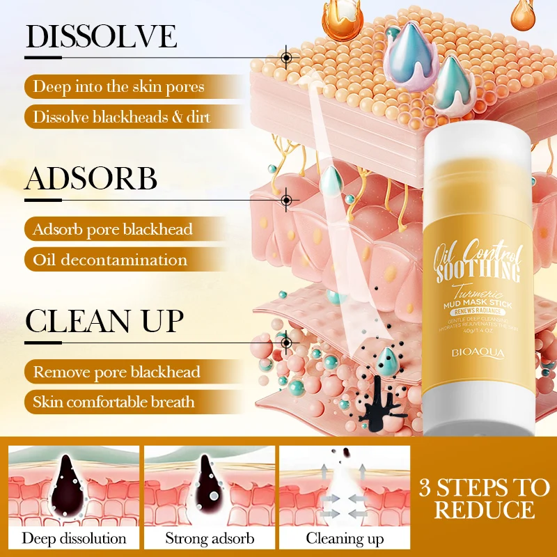 

Cleansing Mask Rose Cleansing Stick Mask Shrinking Mask Moisturizing Pores Reduction Face Skin Cleansing Care Blackheads De B1R5
